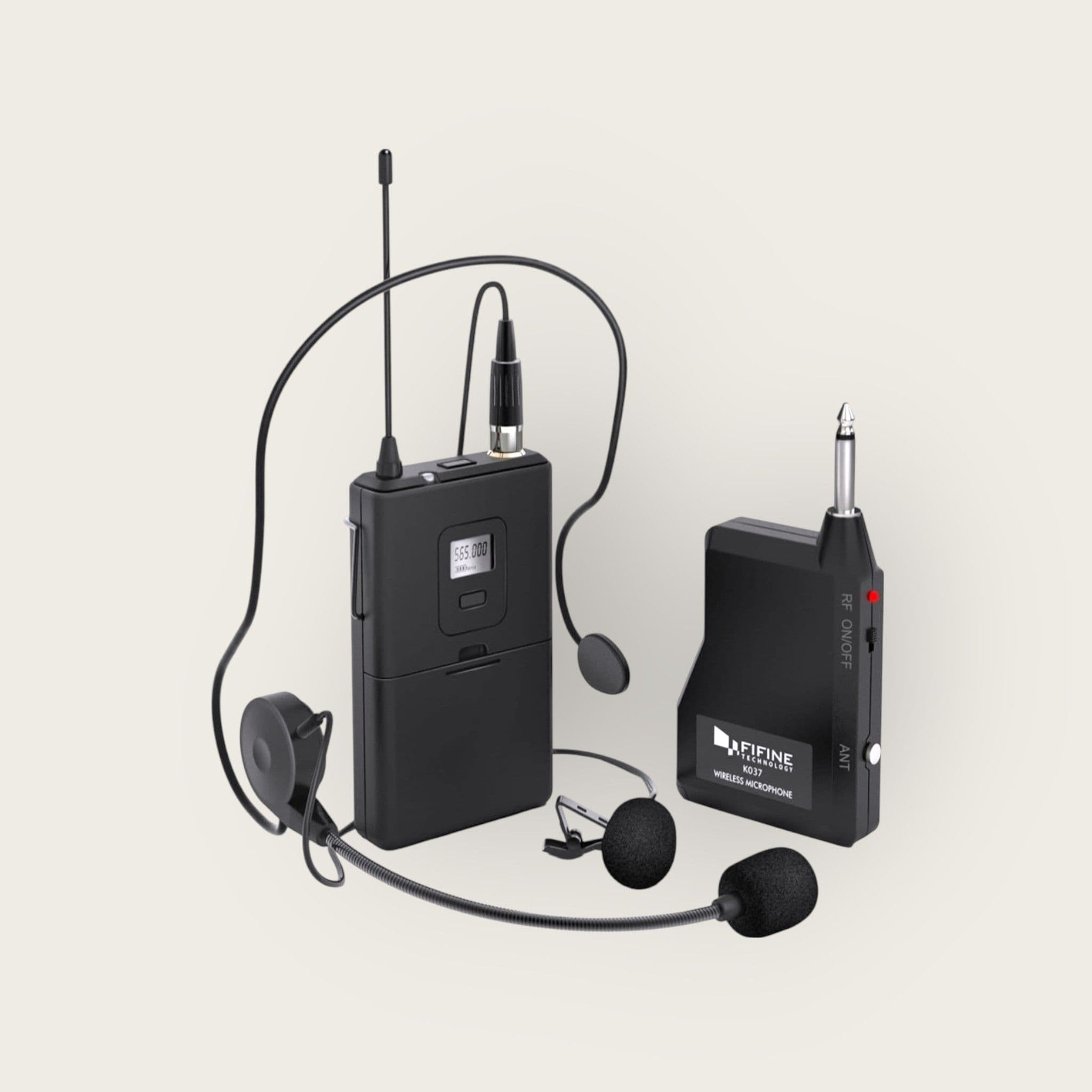 Wireless Headset Mic & Lapel Mic