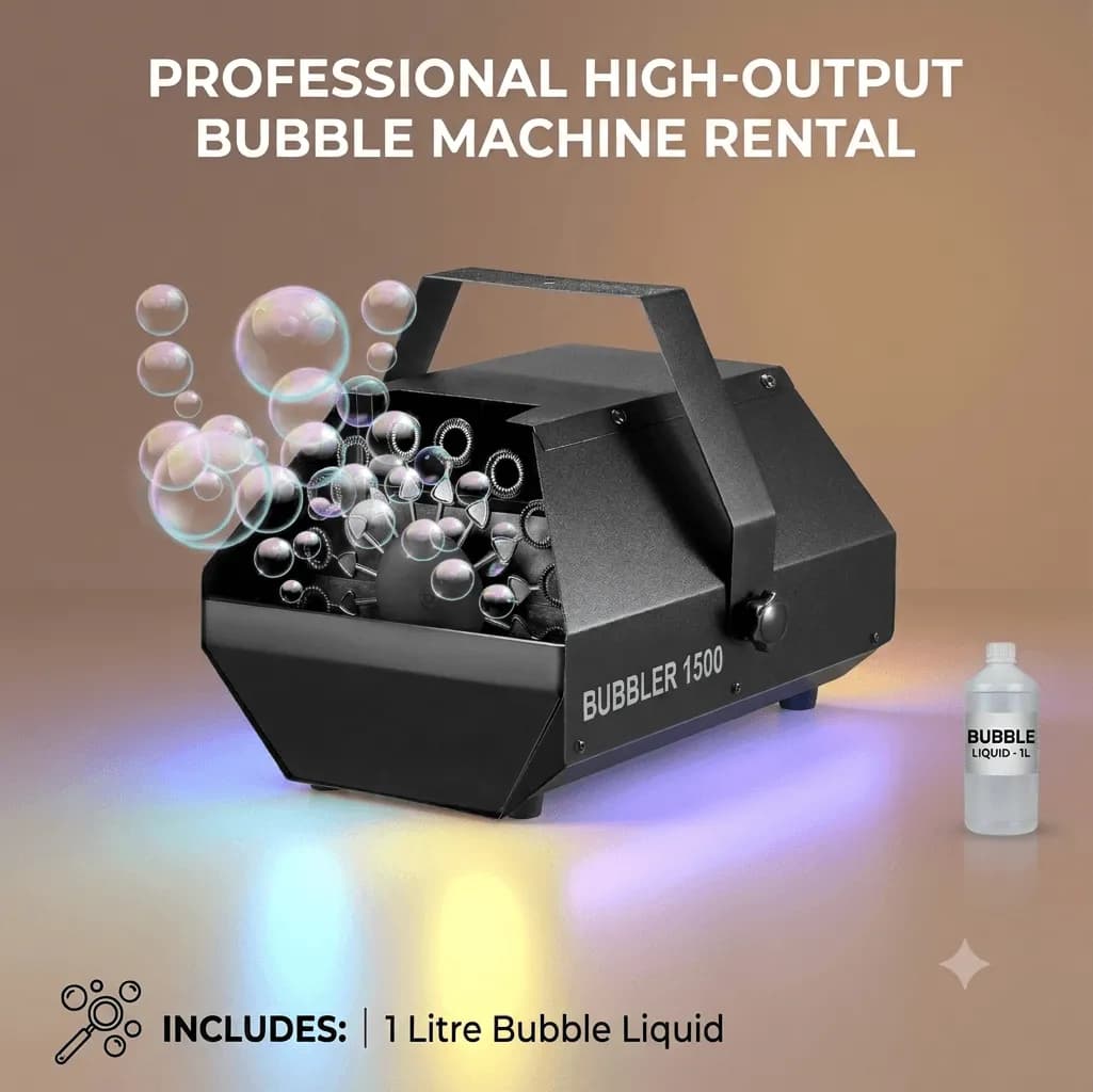 Automatic Bubble Machine
