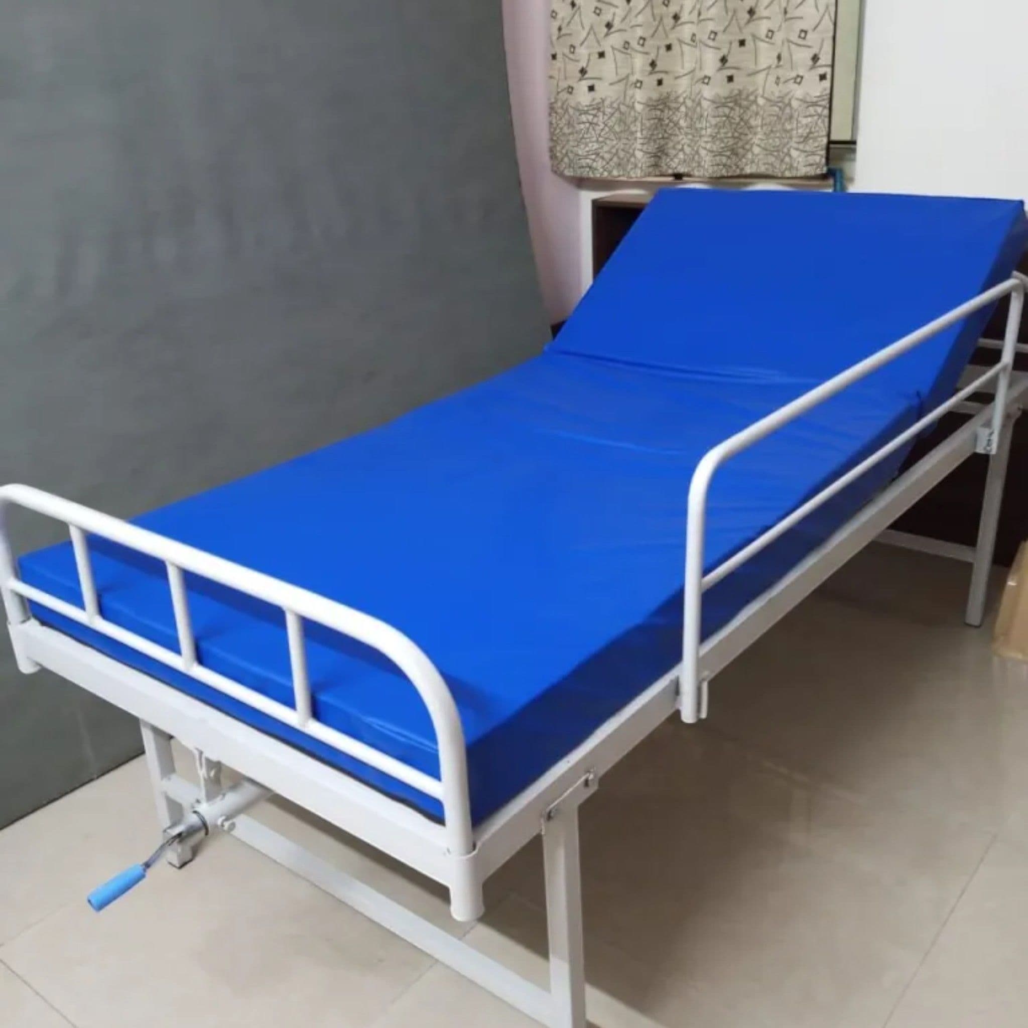 Manual Hospital Bed with Mattress - thumbnail 3