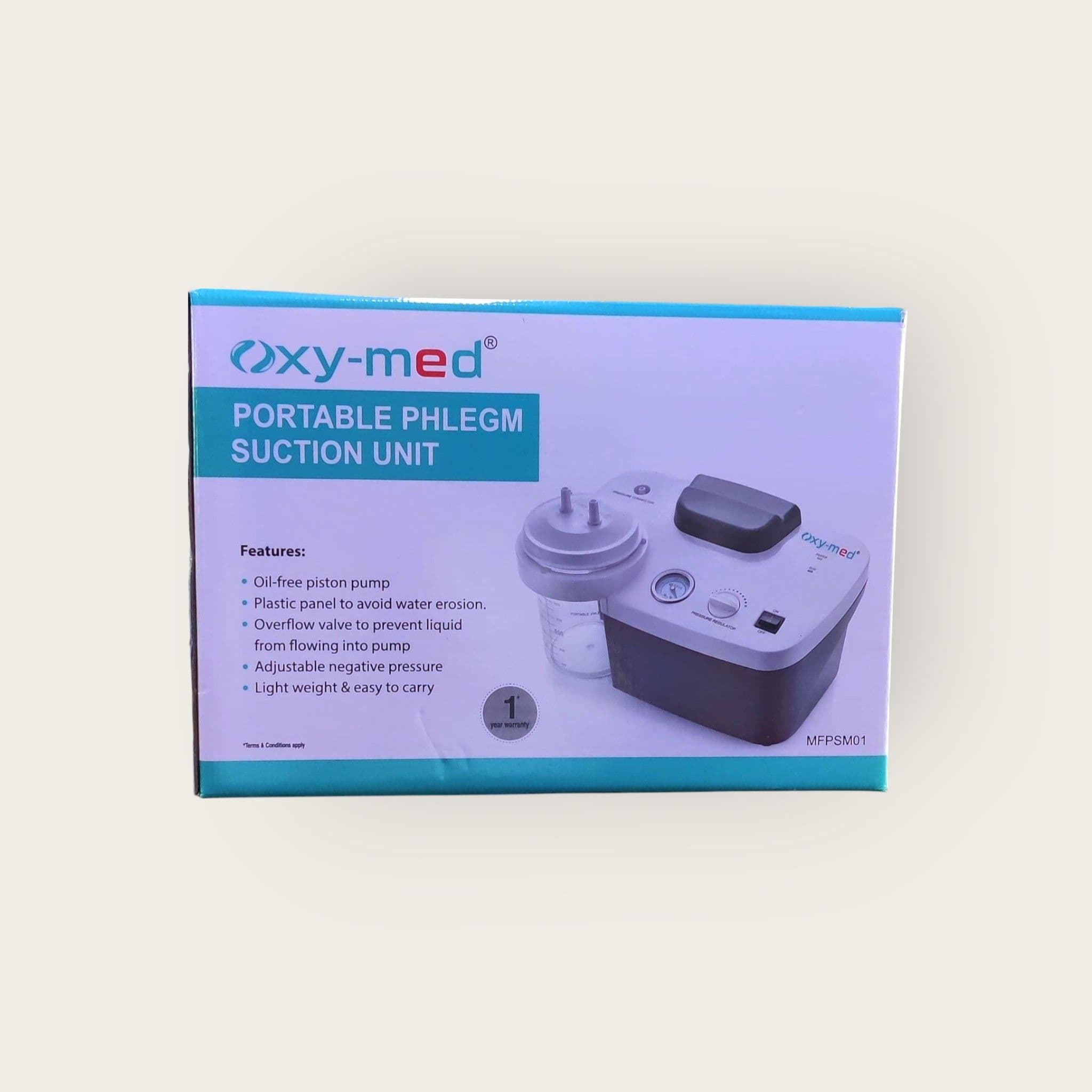 Suction Machine – Oxymed Portable Phlegm - thumbnail 2